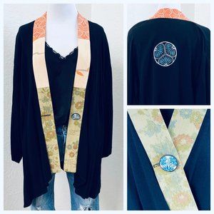 VTG Yasuko Kimono Jacket One-of-a-Kind Silk S/M